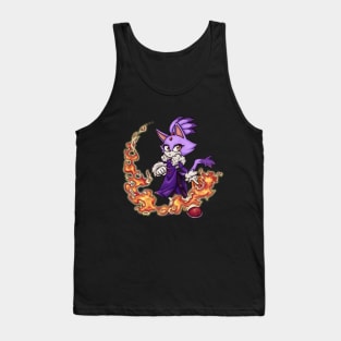 Blaze the Cat Tank Top